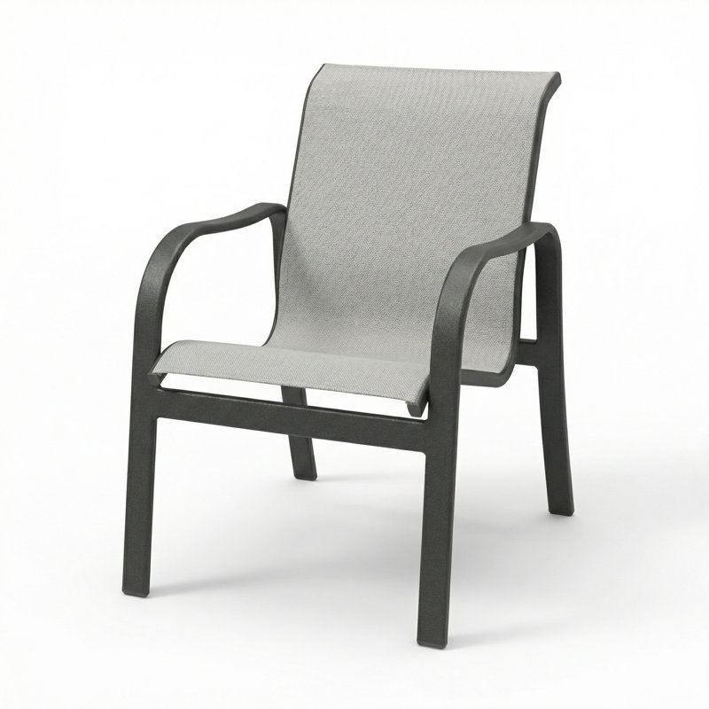 Chaise avec accoudoirs, Harnais Augustine Alloy II / anthracite