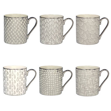 Libbey Tapered Glass Mugs, Set of 8