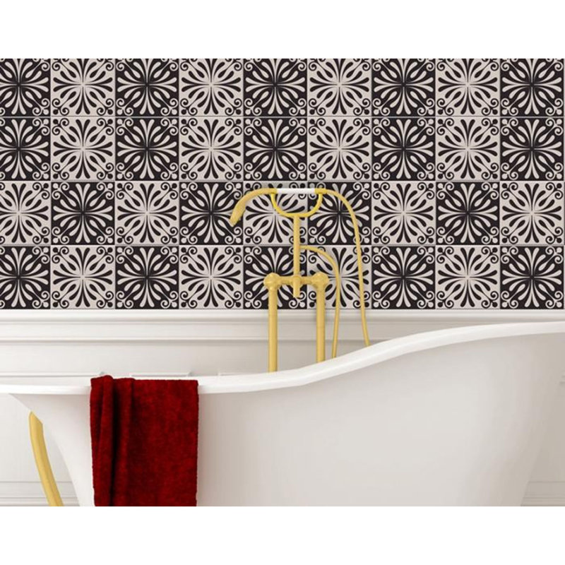 Décoration murale tourbillon de cannelle, H 4 po x l 4 po x P 0,1 po