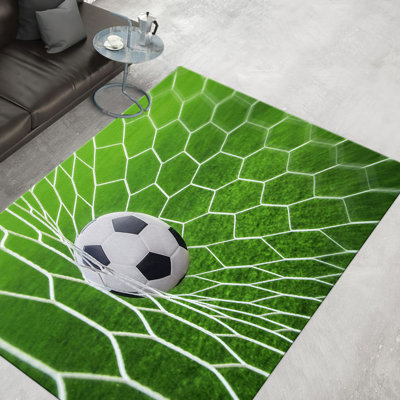 Large Floral Print Non-Woven Soft Fabric Area Rug in Vibrant Hues for Indoor Use and Home Decor