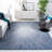 Leudbald Micro-Loop Hand Tufted Wool And Cotton With Latex Abstract Rug-135159126