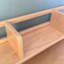 Bureau moderne en bois de hêtre avec bibliothèque-787512191