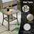 10 Pieces Patio Furniture Set With 53" Fire Pit Table, Outdoor Wicker Swivel Rocking Chairs With Comfy Cushions, All-weather High Back Sofa Couch Set For Backyard Or Lawn-1417941607