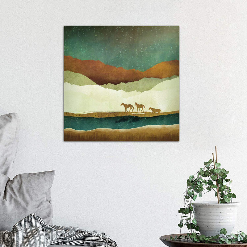 Stary Range - Print, 18" H x 18" W x 1.5" D, Wrapped Canvas