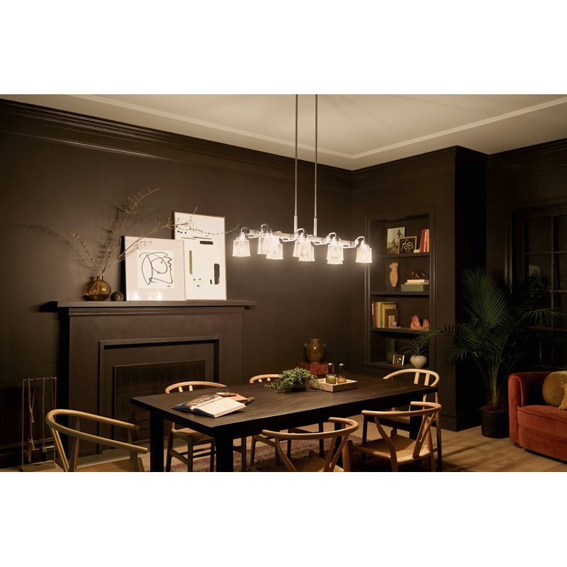 Aneris 8 - Light Shaded Pendant, Nickel