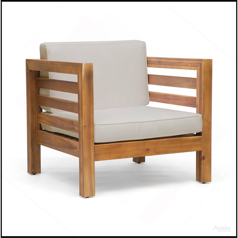 Chaise club Oana, Beige, Beige