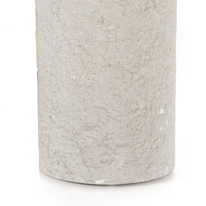 Hamish 13'' Stone Outdoor Side Table