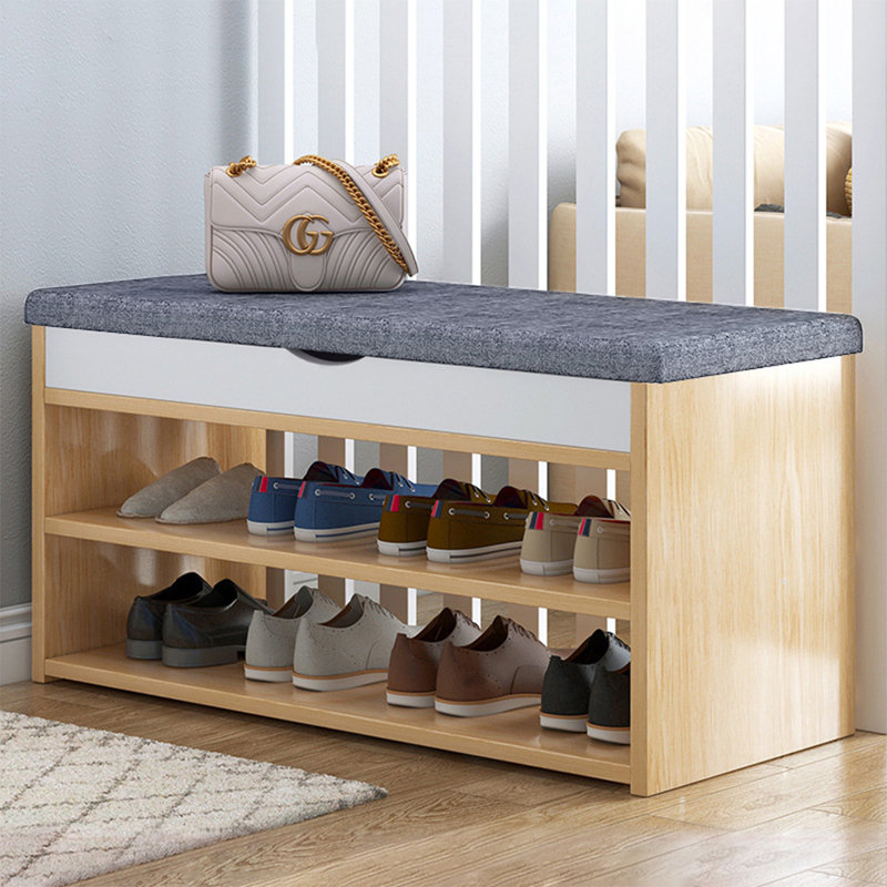 Linen Upholstered Bench