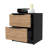 Nightstand, Two Large Drawers