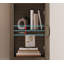 62.9" Tall Storage Cabinet With Adjustable Shelf