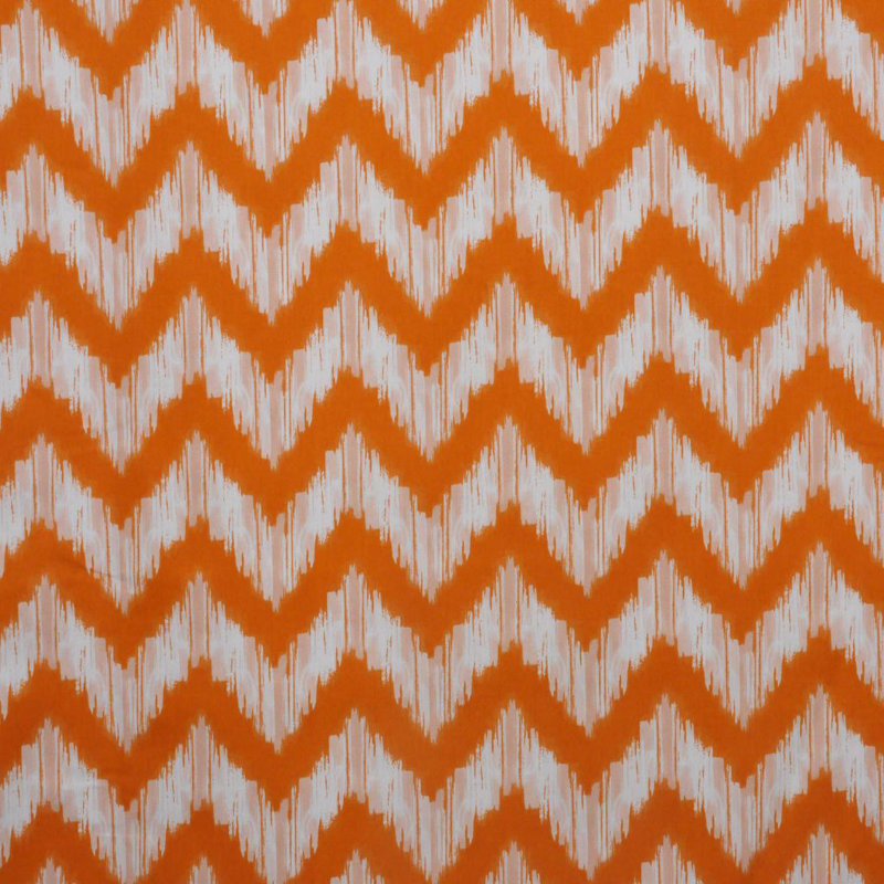 Allure Chevron Fabric, Clementine