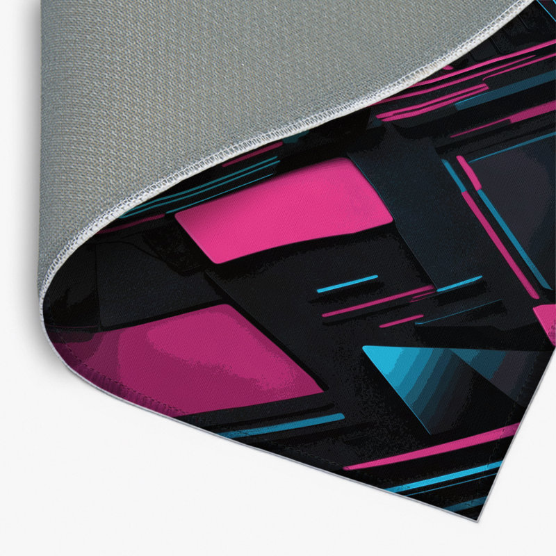 Tapis intérieur et extérieur Cosmic Wave, Rectangle 5 pi x 7 pi