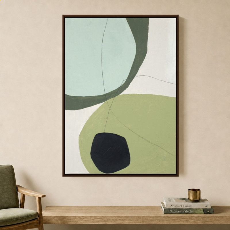 «Fresh Shapes I» par Patricia Pinto - Impression sur toile