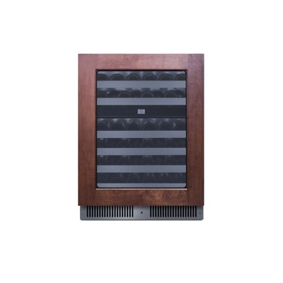 Summit Appliance  24" Dual Zone Built-In Panel Ready Wine Cellar (Panel Not Included)