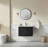30" Wall Mounted & Floating Single Vanity with Ceramic Sink-122274427