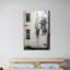The Girl With The Pierced Eardrum by Banksy - Wrapped Canvas Print-212534797