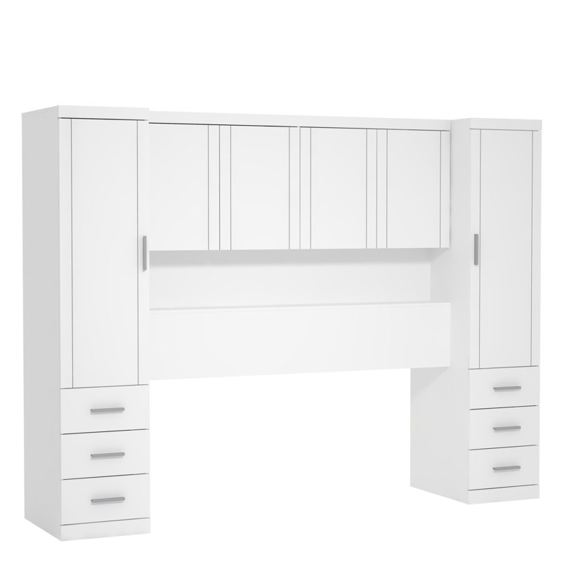Kimberley 6 Door 6 Drawer Overbed Storage, White