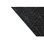 Tapis raffiné à imprimé raffiné noir-21817814