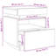 Bouyer 39cm W Bedside Table-1117890466