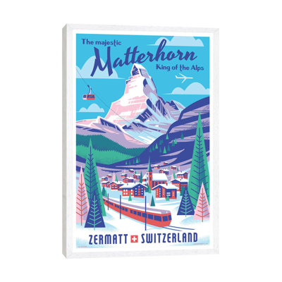Matterhorn Switzerland Travel by Jim Zahniser - Print on Canvas