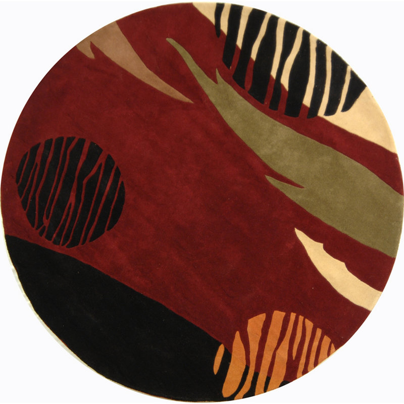 Assorted Area Rug, Round 5'9"