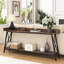 Console extra longue 70,87 pouces derrière le canapé