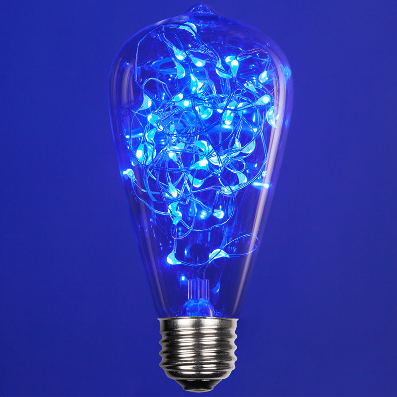 25 Watt Equivalent ST64 LED, Non-Dimmable Light Bulb E26/Medium (Standard) Base
