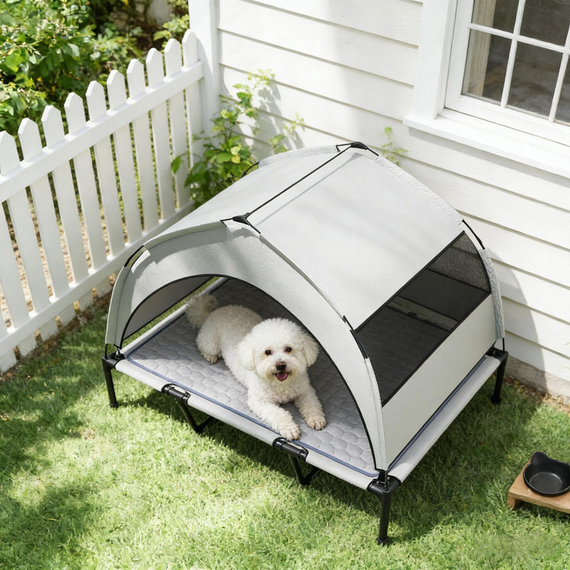 Lit surélevé pour animal de compagnie, lit surélevé pour chien portable