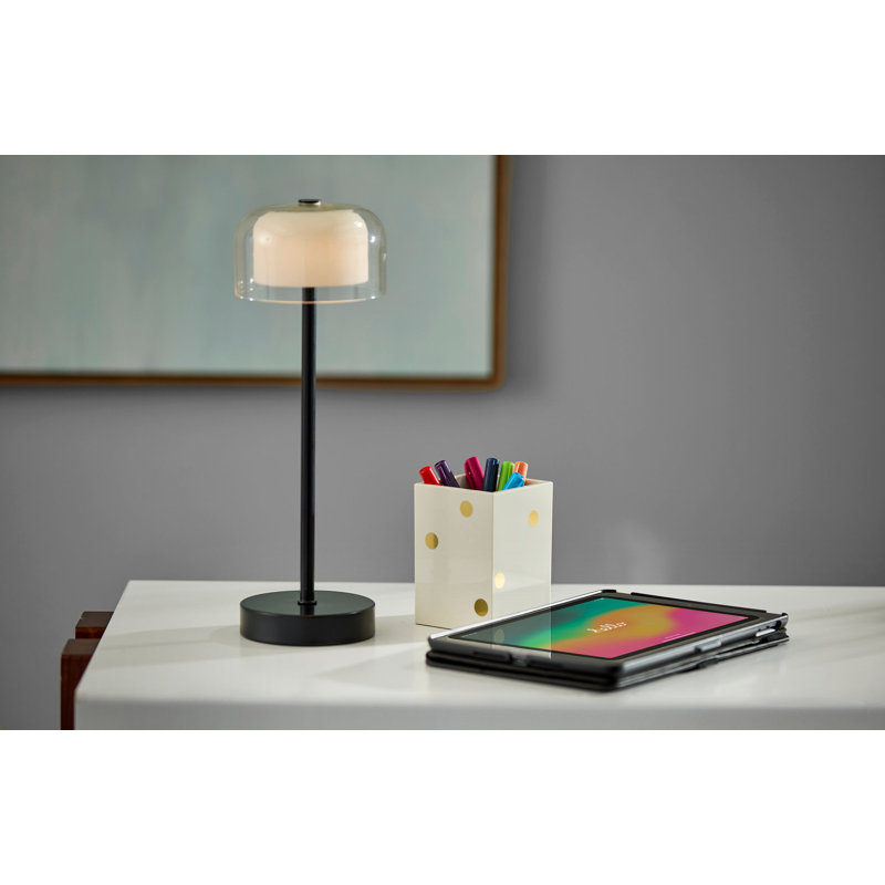 Benji Cordless LED Table Lamp, Matte Black