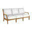 Haley Teak Patio Sofa with Cushions-70063483-38579408-70063484