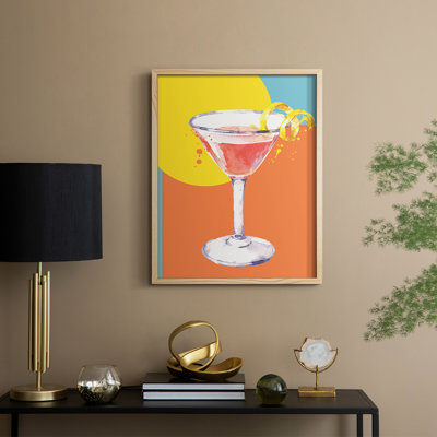 Cosmo Framed Print - Solid Wood