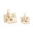 Set Of 2 7/10" Nuptse Objects, Natural