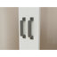 Porte de grange coulissante double en verre trempé givré 3-Lite 42 po. X 84 po. Avec poignée de quincaillerie-126023151-126023153