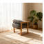 Chaise longue moderne et réglable, avec hauteur de siège réglable et réglage de l'angle lombaire à trois niveaux, convient au salon, à la chambre à coucher, au bureau et au grenier