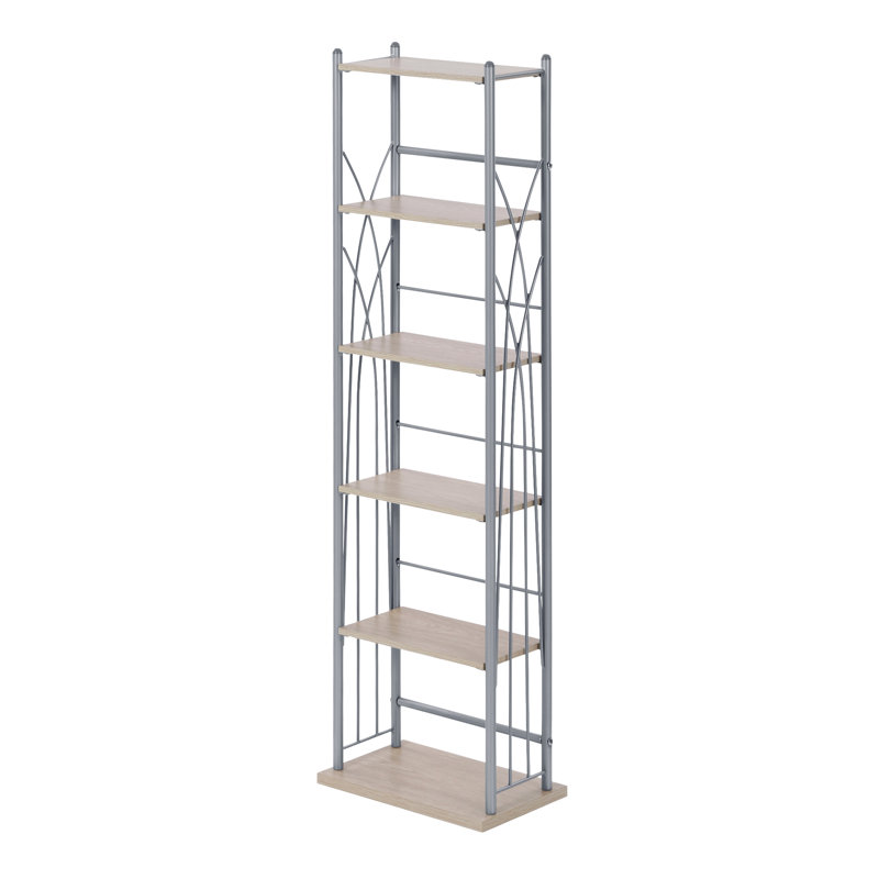 110cm H Media Shelves, Silver