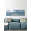 Rough Sea Waves - Peinture panoramique sur toile tendue-155987805