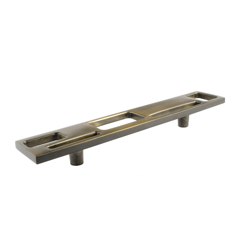 Marcel 6 1/2" Center to Center Bar Pull, Antique Brass