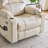Oversized Power Lift Recliner Chair Printed Velvet Massage Chair With Cup Holders,And Usb And Type-C Ports-1959131500