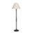 Isabeau Floor Lamp-Cream Slub Linen