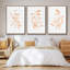 Blush Olive Anch I - ensemble de 3 reproductions de photos sur toile-97757240-97757241