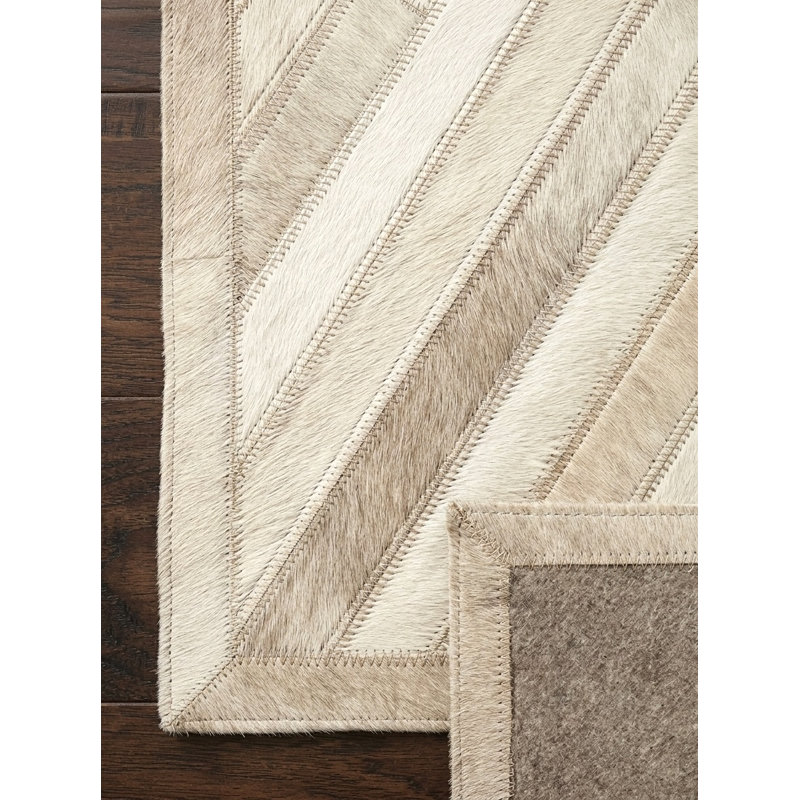 Tapis crème Yidely, 9 pi x 12 pi