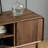 American style pure solid wood TV stand-108507260