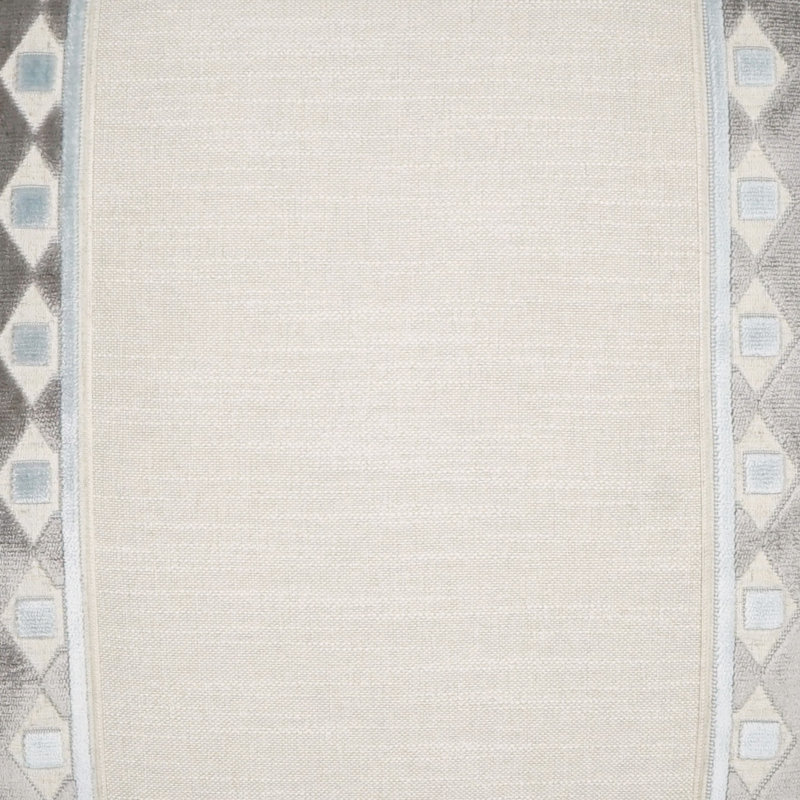 Cirque Pillow Cover & Insert, Spa, Square 24"