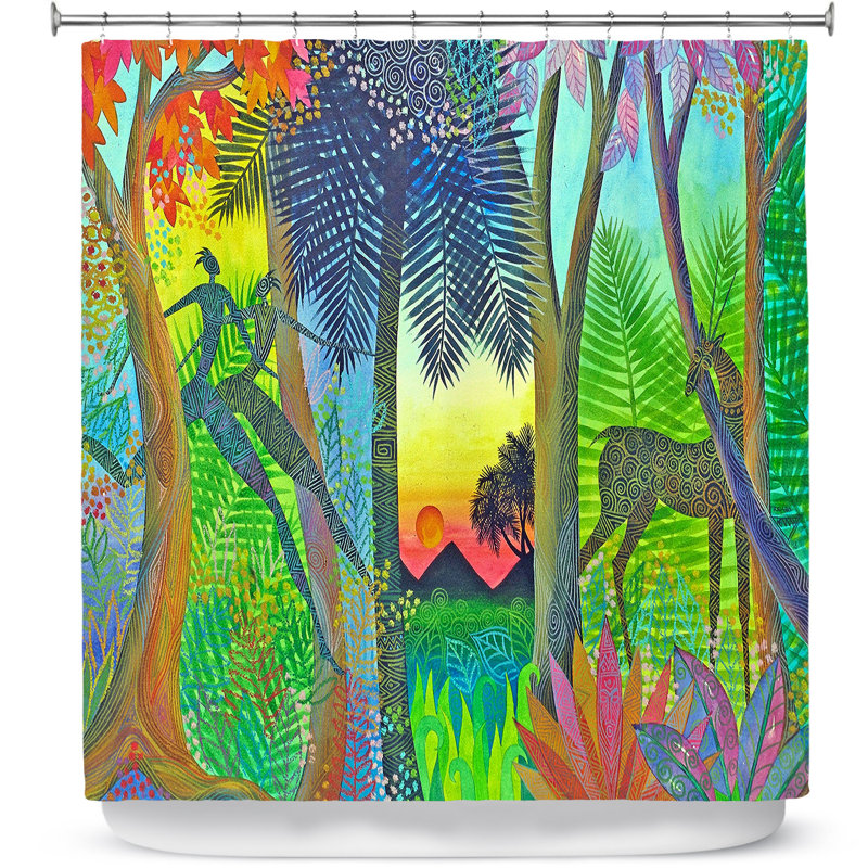 Floral Shower Curtain