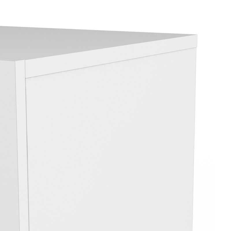 Gianna 15.75'' W Nightstand, White