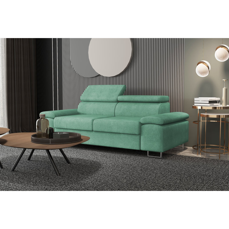 Obrian 2 Seater Loveseat, Turquoise