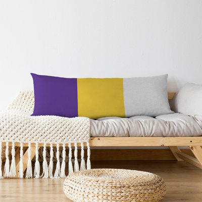 Oreiller de corps en polyester / polyester Arizona Football Stripes