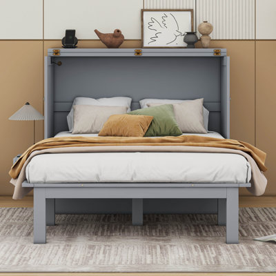 Murphy Bed with USB Port and Removable Shelves by Cosmic