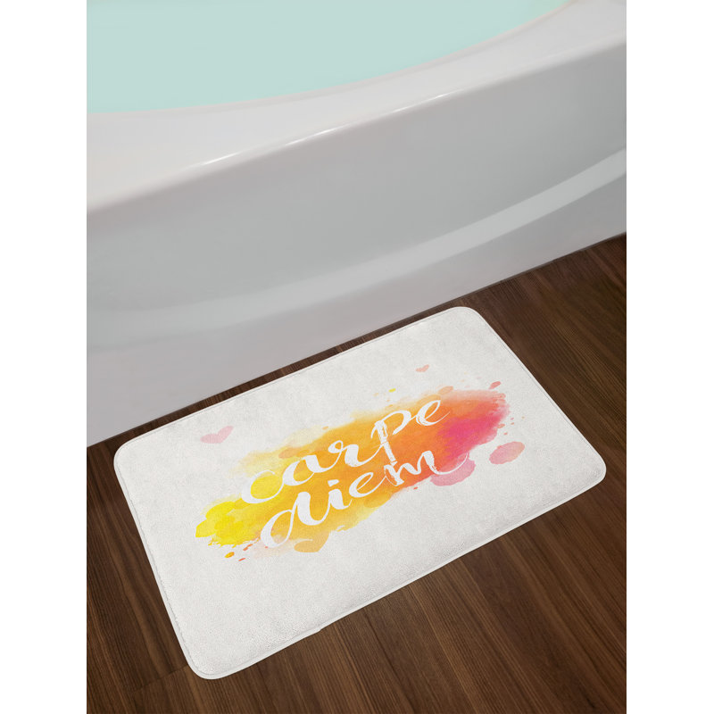 Tapis de bain Aadhya avec envers antidérapant