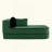 Right Chaise Sofa W/Pillows Teddy Fabric-968595829